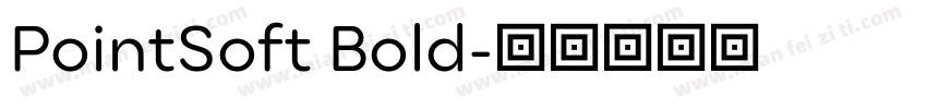 PointSoft Bold字体转换
